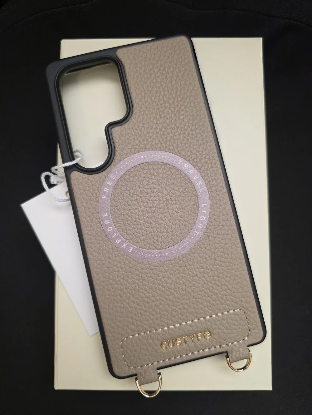 CUSTYPE Mobile Phone Case With Matching Card Case to Crossbody